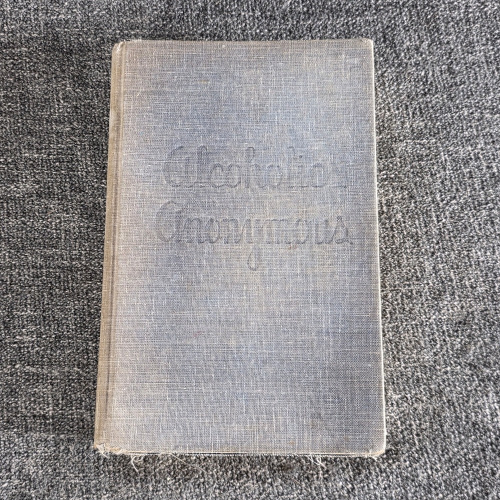 Alcoholics Anonymous Big Book 2nd Edition 13th Printing 1972 Vintage AA Book